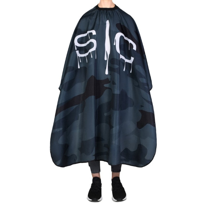 STYLECRAFT CAMO CAPE - BLACK