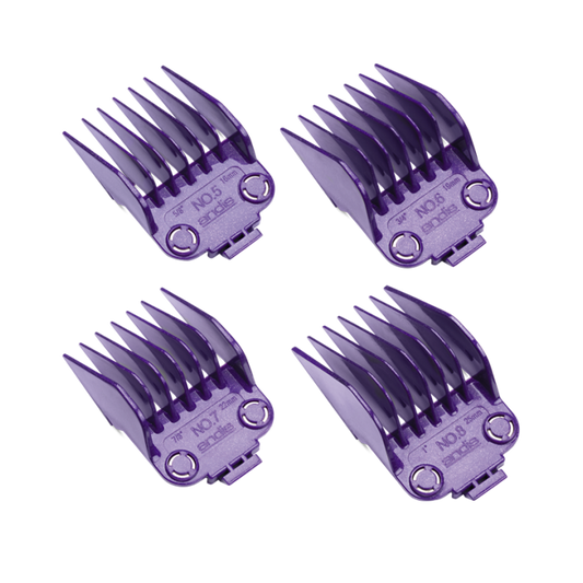 ANDIS MASTER DUAL MAGNET LARGE COMB SET 4PK (#01415)