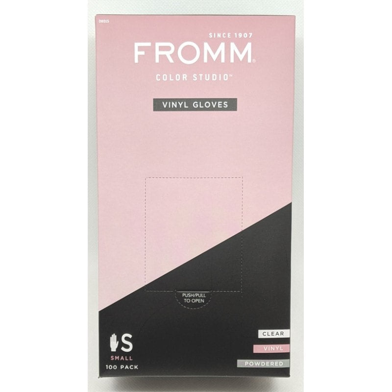 FROMM COLOR STUDIO VINYL GLOVES 100/CT