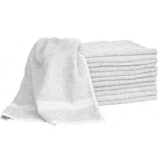 DELUXE TERRY TOWELS WHITE 12PK