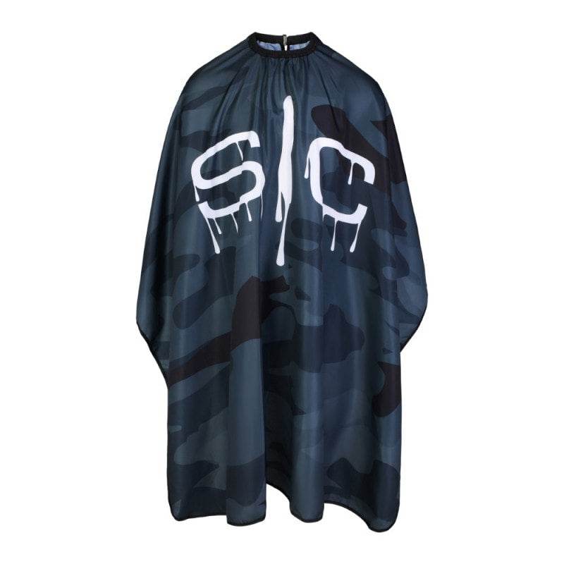 STYLECRAFT CAMO CAPE - BLACK