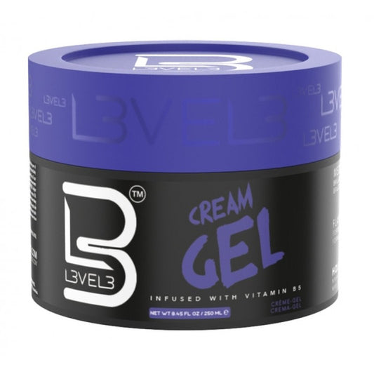 L3VEL3 CREAM HAIR GEL 250ML