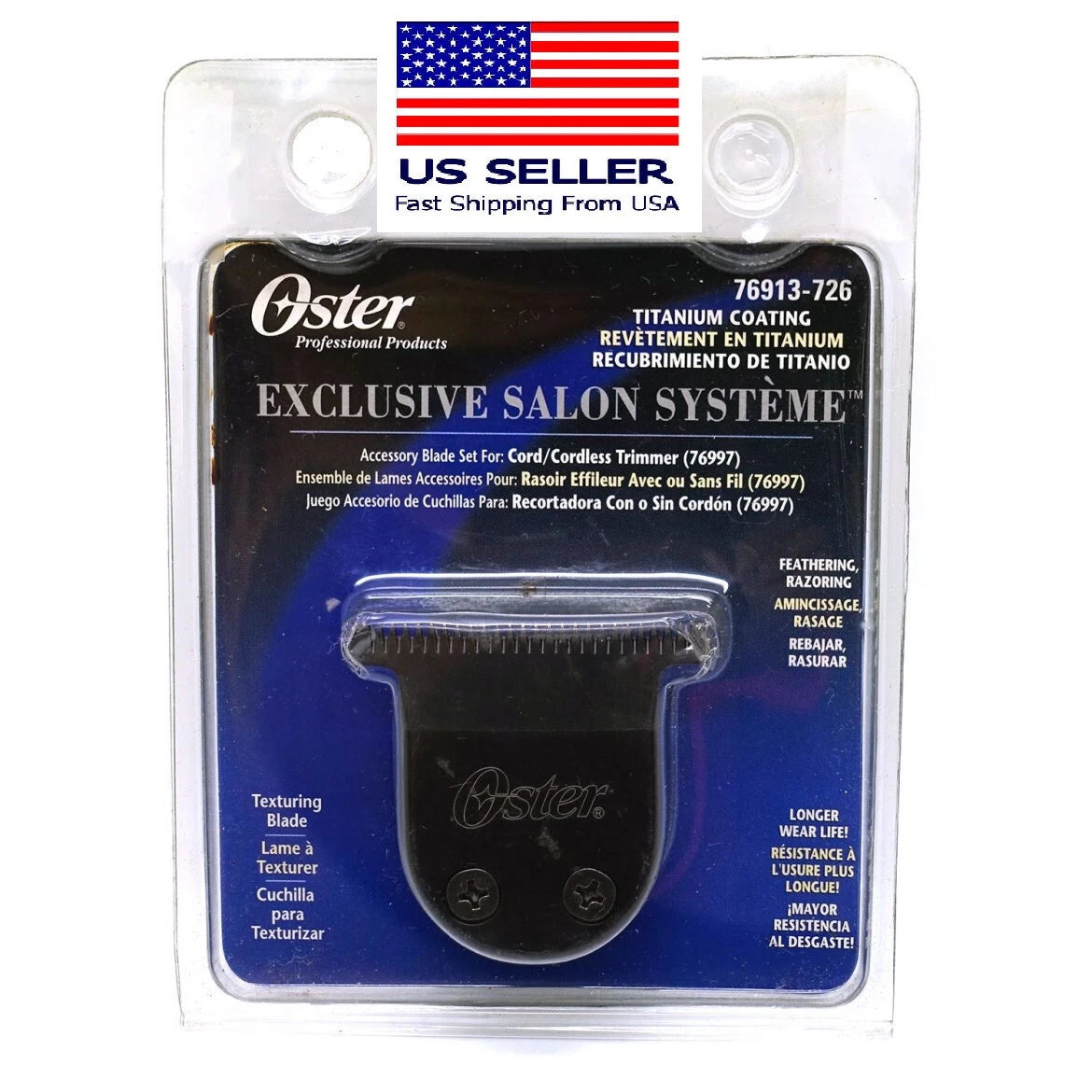 OSTER TITANIUM COATED TEX BLADE (#76913-726)