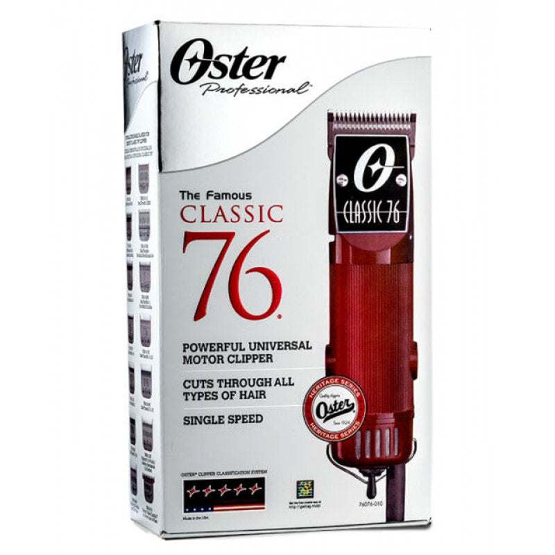 OSTER CLASSIC 76 DETACHABLE CLIPPER #076076-010 - N.O.S. Barber Supply
