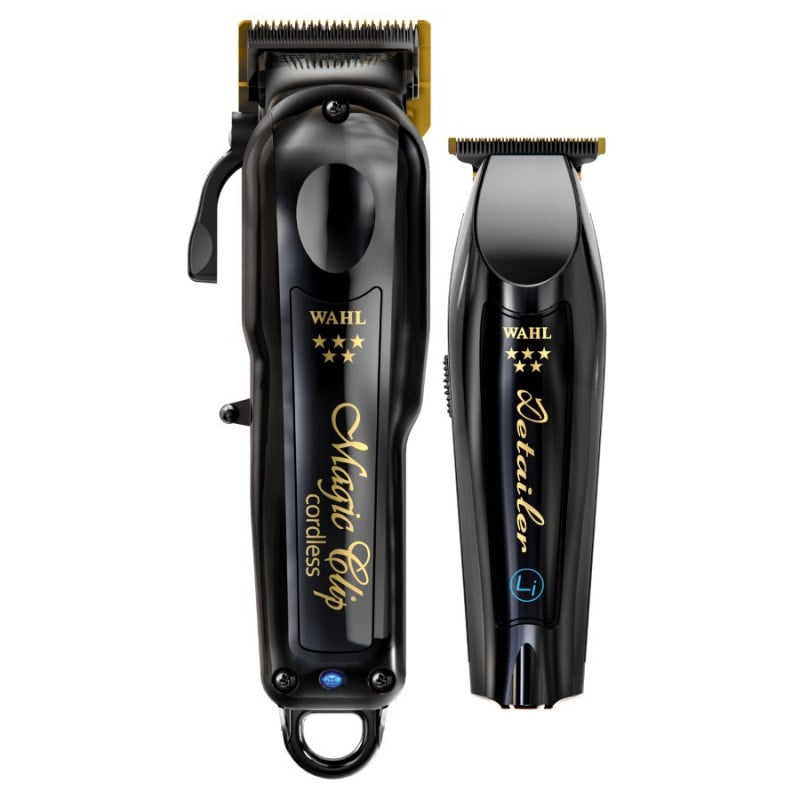 WAHL CORDLESS BARBER CLIPPER & TRIMMER COMBO (#3025397)