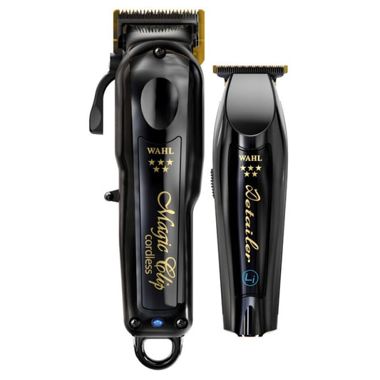 WAHL CORDLESS BARBER CLIPPER & TRIMMER COMBO (#3025397)